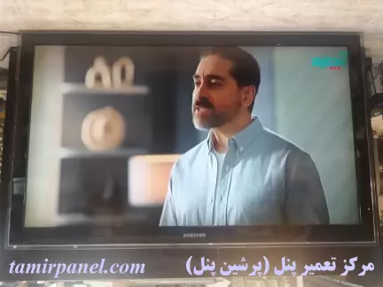 تعمیر تلویزیون ال سی دی سامسونگ مدل LA46D585K7M با ایراد خطوط عمودی